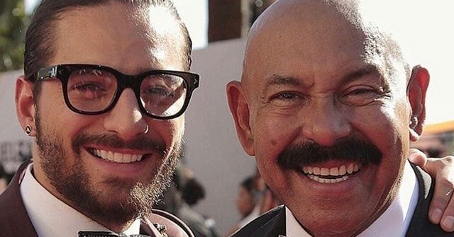 Oscar D’ León se fotografió con Maluma y Bad Bunny