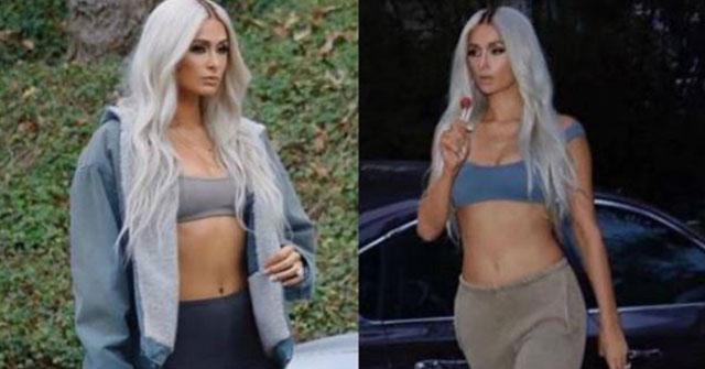 ¡SENSUALES! Paris Hilton deja ver su parecido con Kim Kardashian