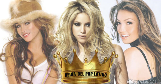 Reina del Pop Latino: Shakira, Paulina Rubio o Thalia