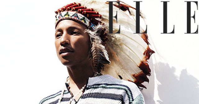 Fotografía de Pharrell Williams causa gran polémica entre la comunidad indígena