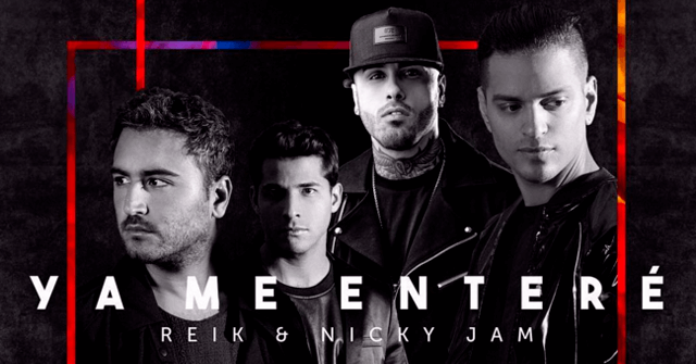 Nicky Jam y Reik estrenan nueva versión de “Ya me enteré”