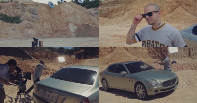 Rene Peréz de Calle 13 destruyo su Maserati