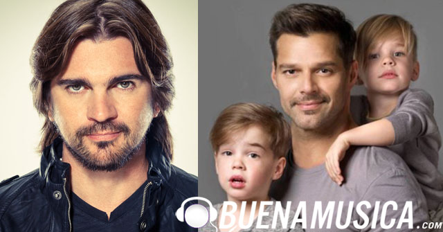 Para el día del padre, mira lo que Juanes y Ricky Martin escribieron para sus hijos 