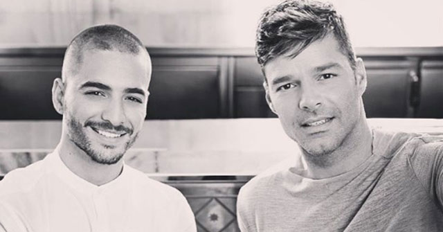 Maluma y Ricky Martin juntos en 