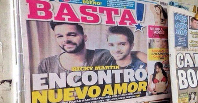 Ricky Martin y Pablo Alborán no son pareja