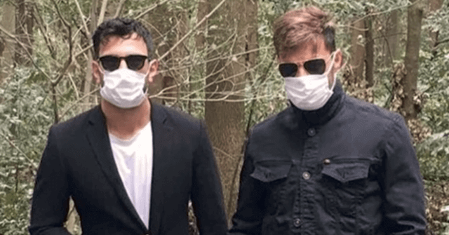 Ricky Martin estuvo bien acompañado en Japón