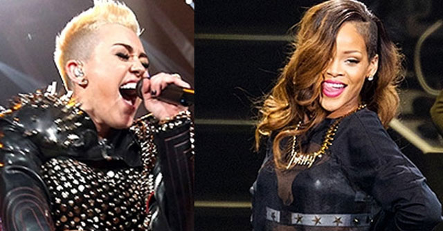 Miley Cyrus y Rihanna mostraron de más en la amfAR Inspiration Gala