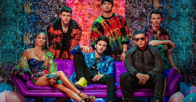 Sebastián Yatra, Natti Natasha, Daddy Yankee y los Jonas Brothers