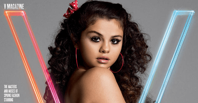 Selena Gomez posa para la revista V Magazine