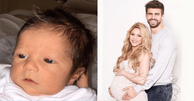 Sasha - segundo hijo de Shakira y Gerard Piqué