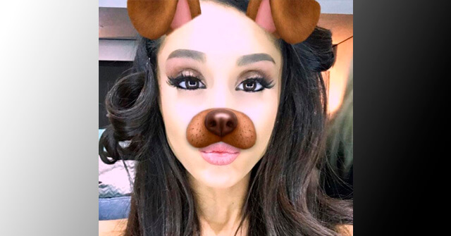 El perrito de Snapchat se adueña de la cara de los famosos