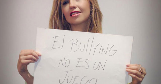 Thalia dijo que fue victima del bullying
