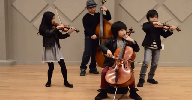 The Joyous String Quartet toca tema de Katy Perry en violín y cello