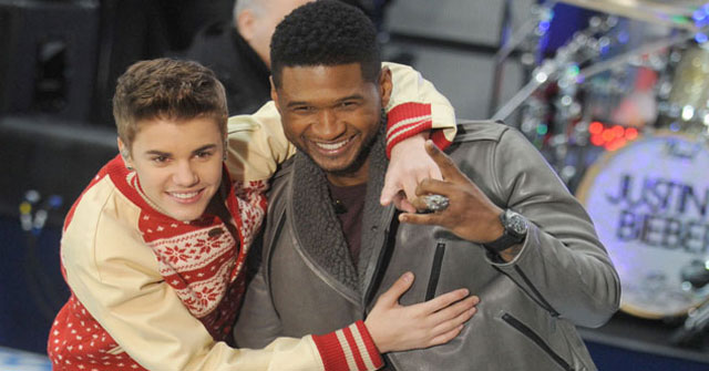 Usher justifica a Justin Bieber tras videos racistas