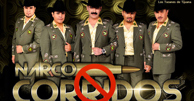 Prohiben narco-corridos, como los de Los Tucanes de Tijuana