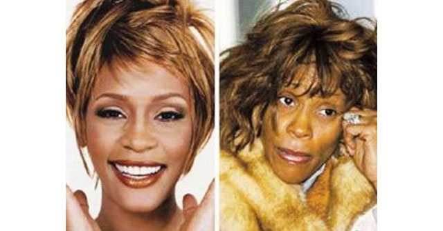 A Whitney Houston le quedarían cinco años de vida