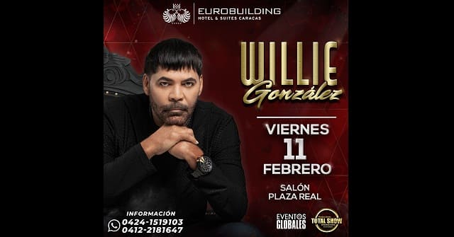 Willie González se reencuentra con Venezuela para celebrar el “Día de los Enamorados”