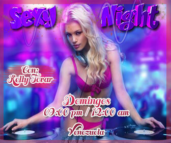 Programa de Radio Sexy Night con Kelly Tovar y DJ Fran Mejias
