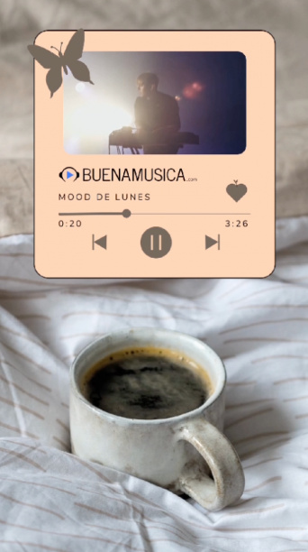 ¡Qué cool iniciar una nueva semana escuchando las listas de reproducción actualizadas en Buena Música!